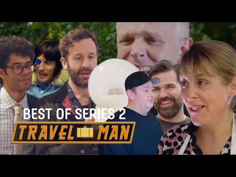 The ULTIMATE Richard Ayoade & Celeb guests Travel Man Mashup - Series 2 | Travel Man