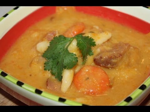 How To Make Caribbean Ham Bone Soup.