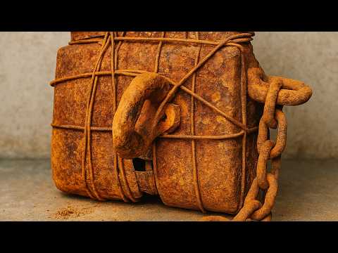 Restoring a 200-Year-Old Rusty Mystery Padlock – Any Guesses?