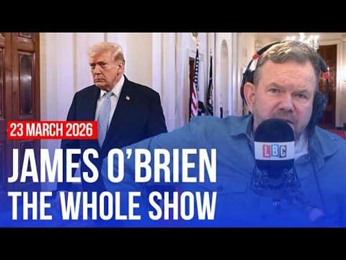 Donald Trump completely bottles it on Iran | James O’Brien - The Whole Show