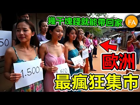 歐洲最驚人發現:妙齡少女被送到市場出售,幾千塊錢就能帶走,沒錢還能分期付款!- 旅行紀錄片