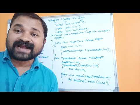Adapter Classes In Java Programming