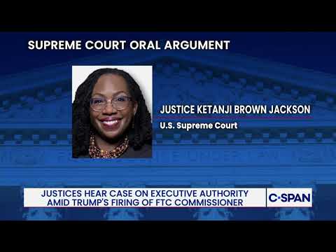 Justice Jackson Asks About Legislative vs. Executive Authority