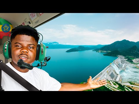Flying On Top Of Africa’s Biggest Dam Funded By Ethiopians 🇪🇹