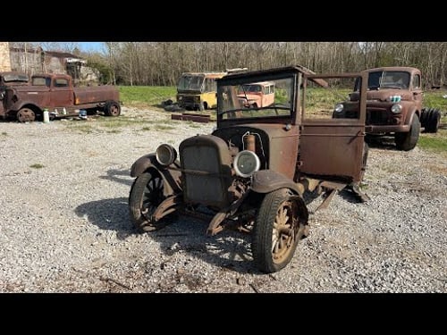 Will it run after 75 plus years 1927 Chevy truck