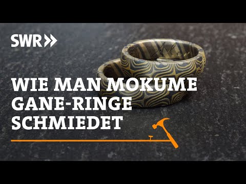 Wie man Mokume Gane-Trauringe schmiedet | SWR Handwerkskunst