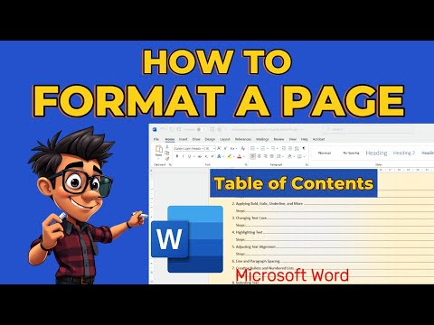 Microsoft Word Tutorial: Format Pages for Professional Results