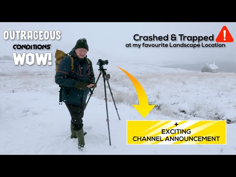 Crashed and Trapped at my favourite Landscape Photography Location