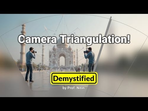 Camera Triangulation (3D Distance Estimation)