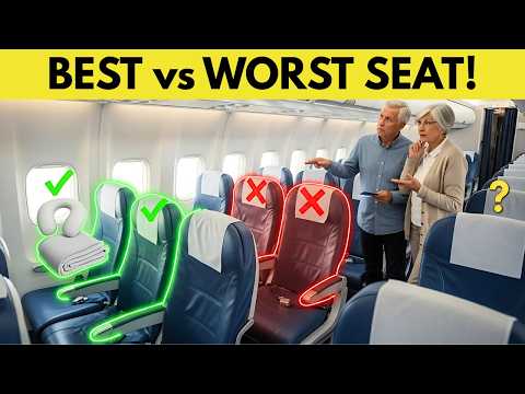 How to Pick the BEST Plane Seat (Avoid These at ALL Costs!)