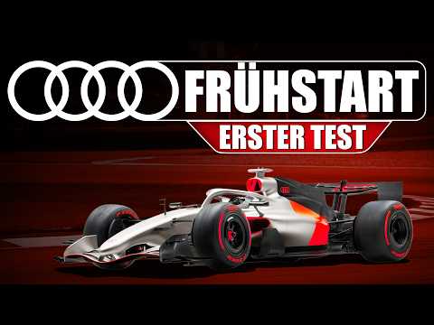 Erstes 2026er F1-Auto fährt! Wieso darf Audi schon fahren?