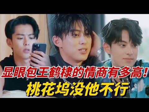 显眼包王鹤棣的情商有多高!给小辣化解为难,做王传君最贴心的“小棉袄”,桃花坞没他不行!【五十公里桃花坞3】#治愈 #综艺