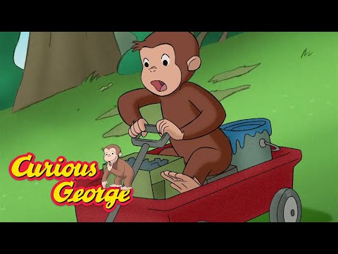 The Runaway Wagon π΅ Curious George π΅ Kids Cartoon π΅ Kids Movies