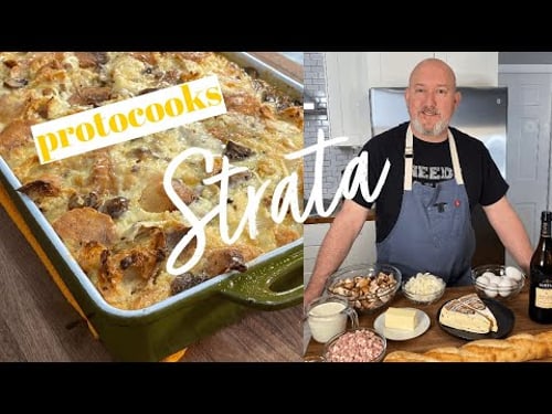 Mushroom Strata with Chef Frank