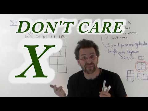 What are Don't Cares? How are they used in Karnaugh?