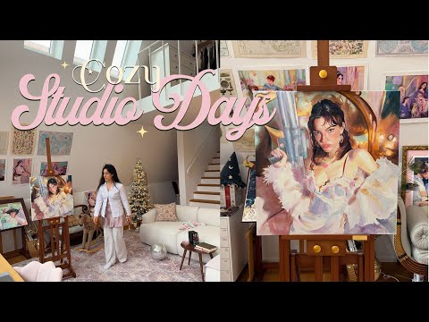 My Permission is enough 💫 Exploring a New Art Era ✨ Cozy Art Vlog