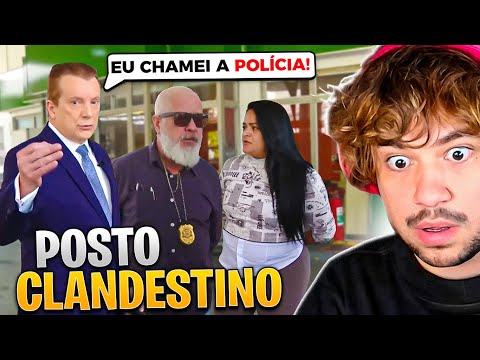 POSTO CLANDESTINO PEGO DE SURPRESA PELO CELSO RUSSOMANNO! 😳