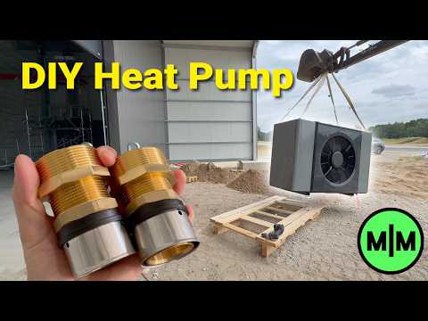 Installing the heat pump in my new Workshop | Max Maker Dream Workshop Ep. 6