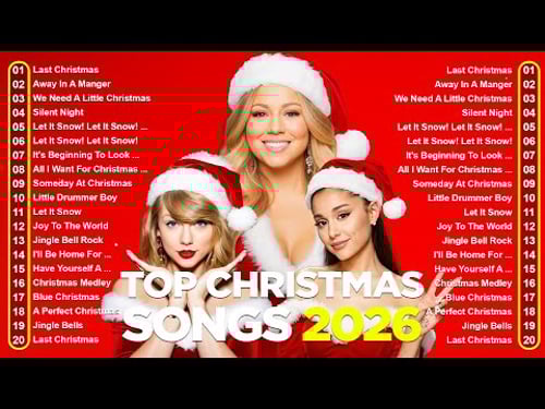 Christmas Music Playlist π Mariah Carey, Ariana Grande, Justin Bieber | Christmas Hits of All Time