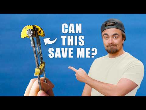 Trying the most dangerous type of climbing: Trad with @Wide Boyz