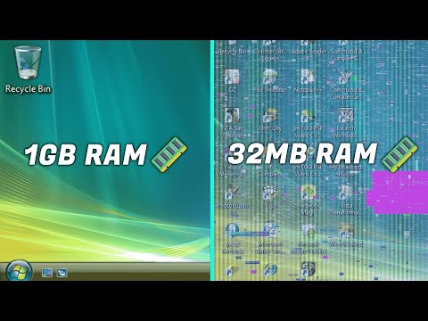 Windows Vista, But The RAM Gets Lower And Lower...