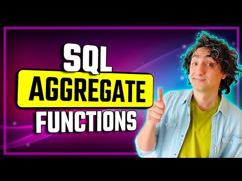 SQL Aggregate Functions | COUNT, SUM, AVG, MAX, MIN | #SQL Course 21