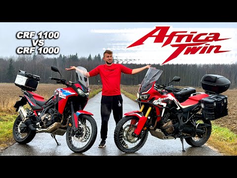 Дешёвая Африка Твин против Дорогой КТО БЫСТРЕЕ? Honda Africa Twin CRF 1000 vs CRF 1100