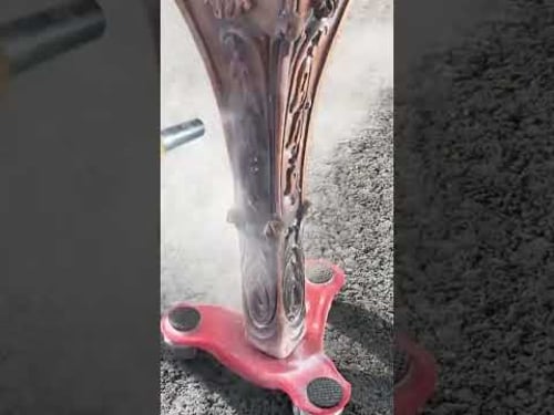 Antique dresser restoration / makeover. Tested three stripping methods.