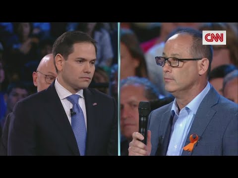 Full Video: Tense Moments Between Sen. Rubio & Father Of Stoneman Douglas Victim