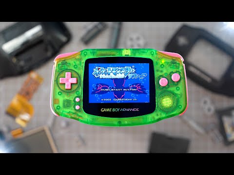 I Upgraded a Junk Japanese Gameboy Advance