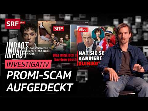 Christa Rigozzi to Nemo – The network behind the celebrity rip-off | Impact Investigativ | SRF