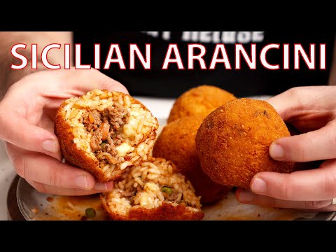 How to Make SICILIAN ARANCINI Like an Italian