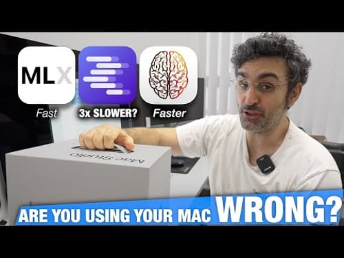 Are Macs SLOW at LARGE Context Local AI? LM Studio vs Inferencer vs MLX Developer REVIEW