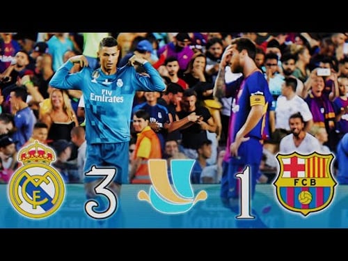 Real Madrid 3 - 1 Barcelona ¦ الدون ينتقم من ميسي ويسكت جماهير الكامب نو 🤫💥 ¬ تعليق فهد العتيبي ¬FHD