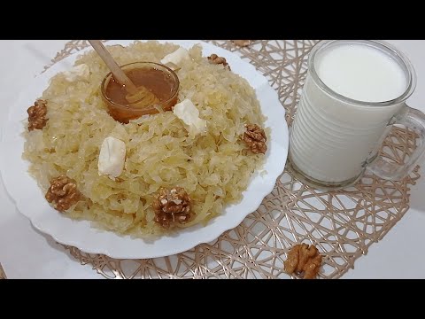 لمشلوش القسنطيني +طريقة عمل العجينة وطهيها وتقطيعها