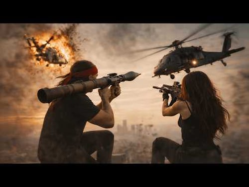 SKY CHASE MAYHEM: Helicopters, Cars & Massive Explosions | Full Movie | Hollywood Action 2026 HD