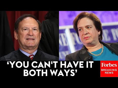Elena Kagan Calls Out Attorney For Giving Her And Alito Different Answers To Same Question