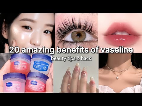amazing benefits of Vaseline beauty tips and tricks 🎀