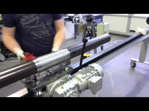 pipe making proces machinery / downpipe downspout drainagepipe expander