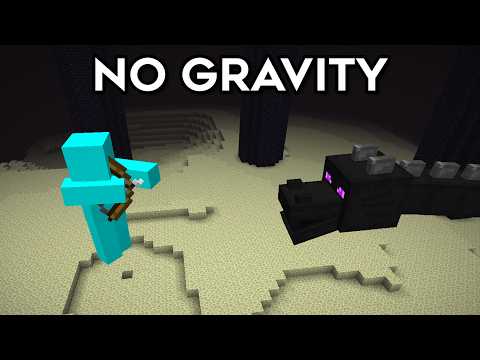 Can You Beat Minecraft Without Gravity?