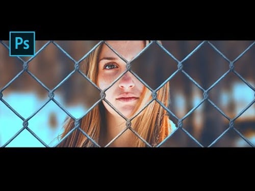 How to Create Fence Photo Effect | Photoshop Tutorial