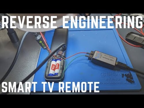 Reverse Engineering Smart TV Remote with Logic Analyzer