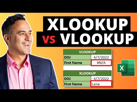 Searching a Column for Data in Excel: XLOOKUP vs VLOOKUP