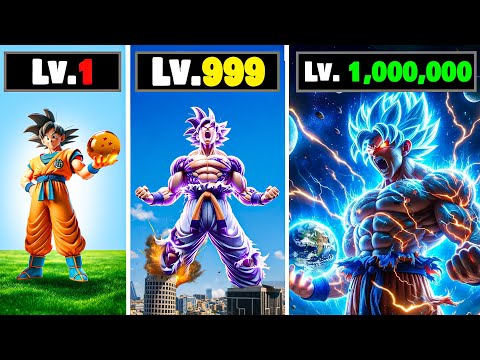 Level 1 to Level 1,000,000 GOKU in GTA 5