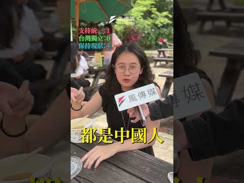 打過來先學北京腔!?街訪大學生對兩岸看法 竟吐真心話:台獨啊|風特派街訪