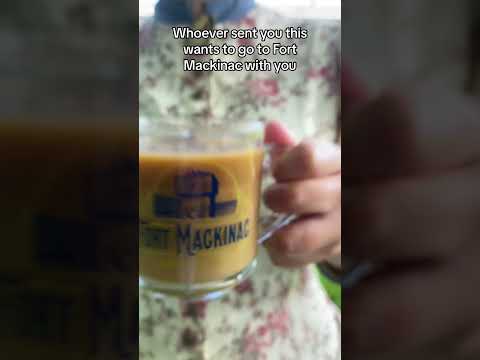 Coffee tastes better in Fort Mackinac #thisismackinac