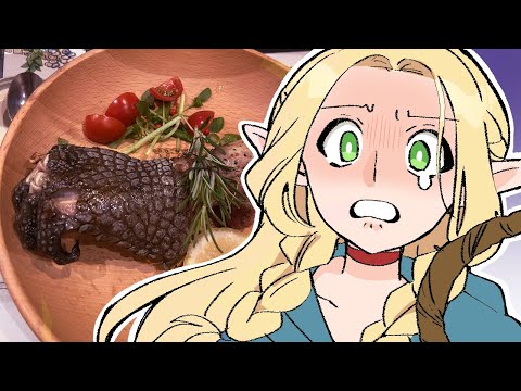 I Went to a Dungeon Meshi Cafe!