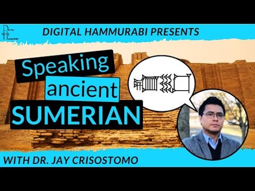 How to speak Ancient Sumerian