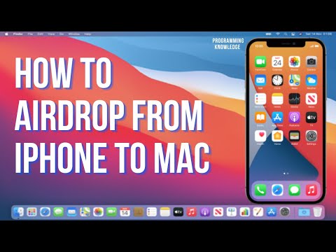 How to Airdrop from iPhone to Mac | How to AirDrop a file from your iPhone to Mac