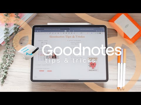 ✏️ Goodnotes 6 Tips & Tricks you NEED to try!